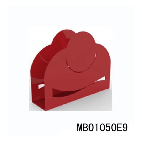 POWDER SPRAYING NAPKIN HOLDER in WHITE BOX style 6