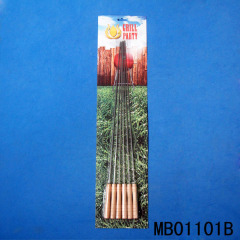 6PCS BBQ SKEWER WOOD Handle style 2