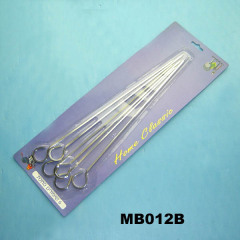6PCS CHROME BBQ SKEWERS style 2