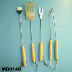 17in BBQ SET TURNER FROK TONG and IOL BRUSH