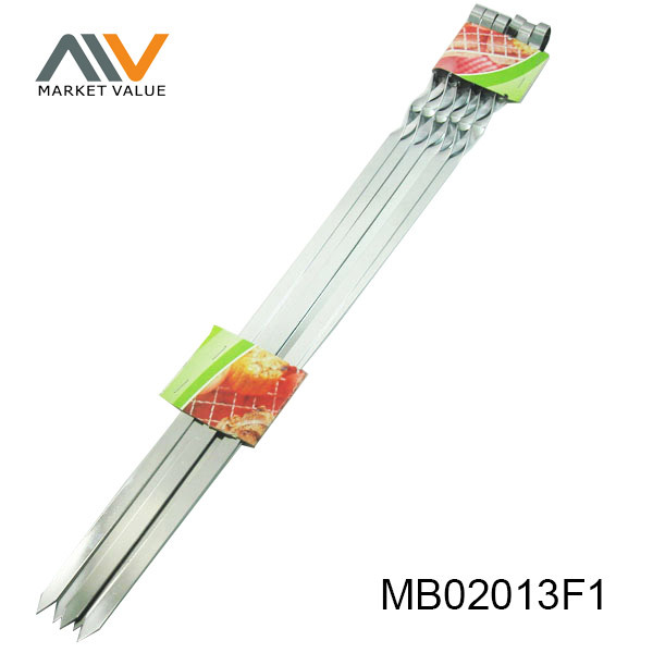 6PCS 60cm BBQ SKEWER TC