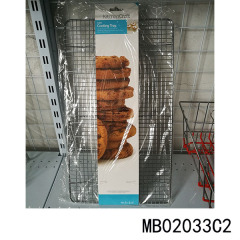 CHROME COOKING TRAY with CARD style 3