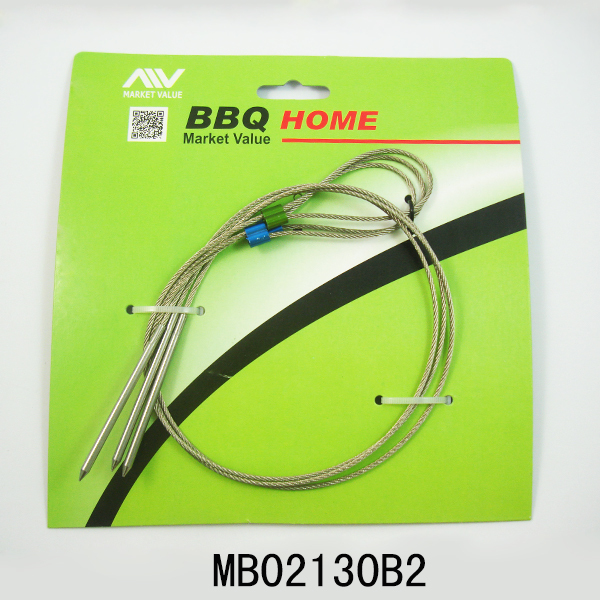 SET of 3 flexible CIRCLE KABOB SKEWERS TC style 2