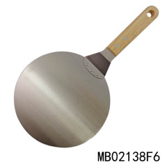 12in SS PIZZA SHOVEL with OAK WOODEN Handle Hand TAG