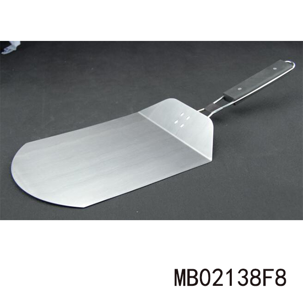 SS PIZZA SHOVEL with TPR Handle Hand TAG