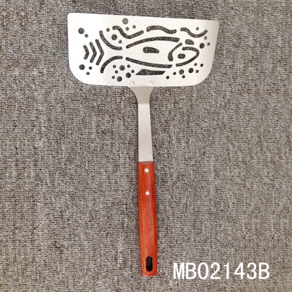 WOODEN Handle BBQ SHOVEL TC