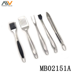 5PCS SS BBQ TOOLS style 5