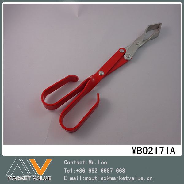 BBQ ALUMINIUM CHARCOAL GRILL CLIPHOT DOG TONG
