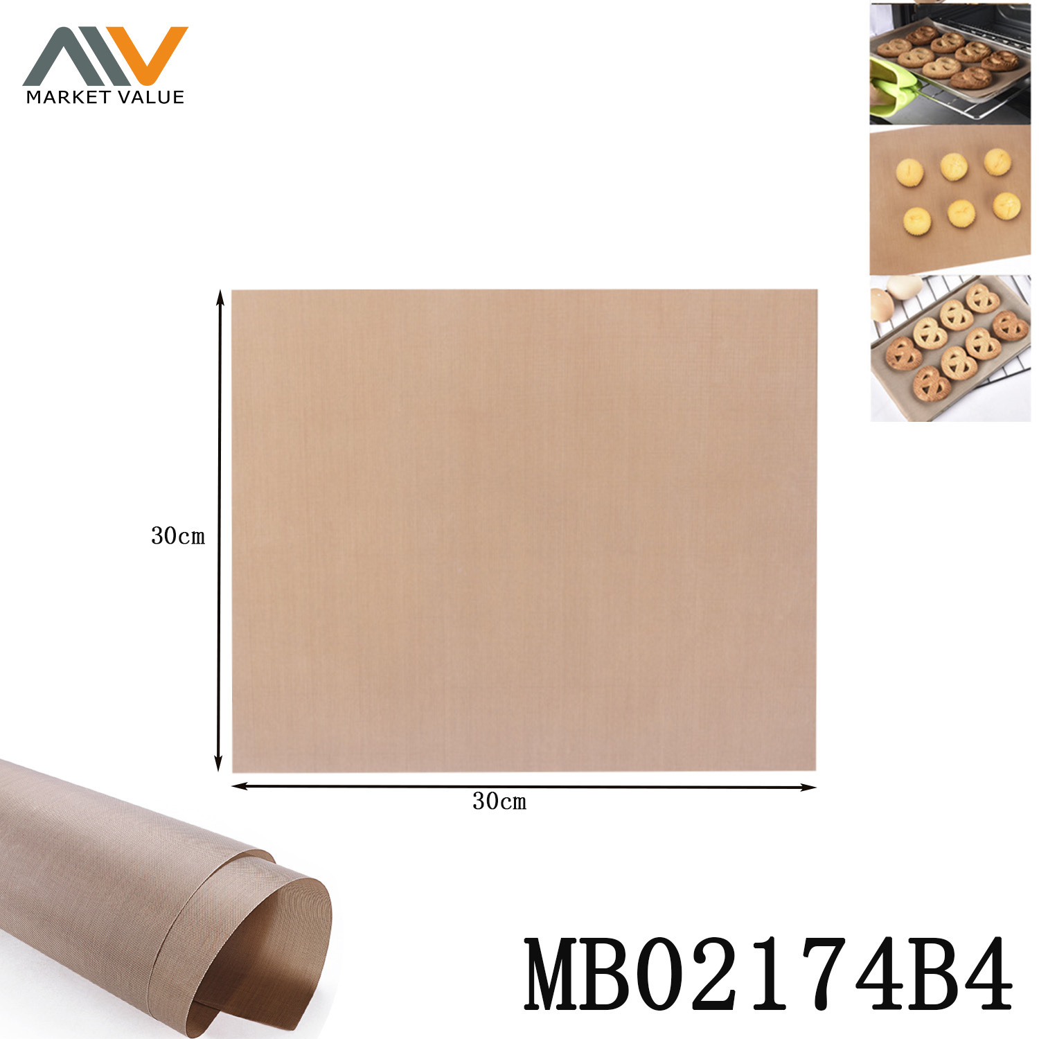 SETS OF 2 PCS NON STICK BBQ Grill Mat CB style 2