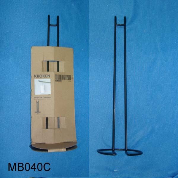 PAPER TOWEL HOLDER14 in BLACK and WHITE ASST TAG
