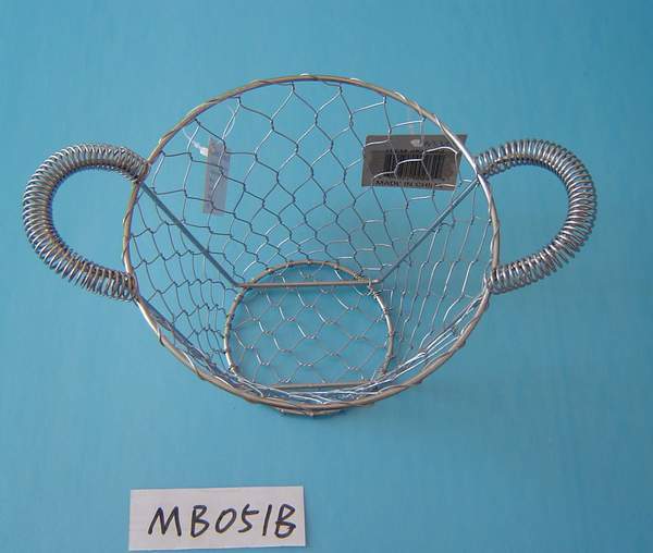 CHROME FRUIT BUCKET