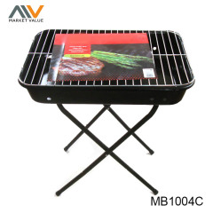 PORTABLE BBQ GRILL with Hand HANGER BLACK COLOUR INSERT PAPER