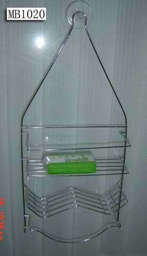 CHROME PLATE SHOWER CADDY style 2