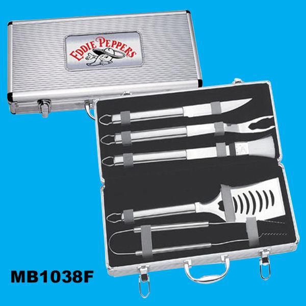 5PCS SS BBQ SET