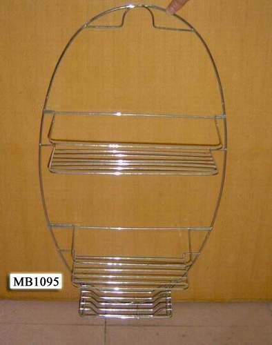 CHROME SHOWER CADDY style 3