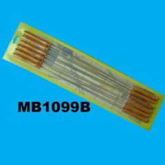 12 PCS BBQ SKEWER WOOD Handle
