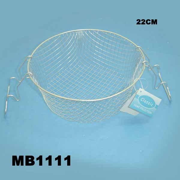 STRAINER with Handle CHROME PLATE TAG CARD