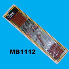12 PCS BBQ SKEWER and KNIFE style 2
