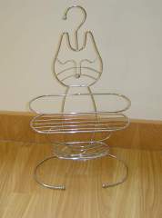 CHROME BATH RACK style 5