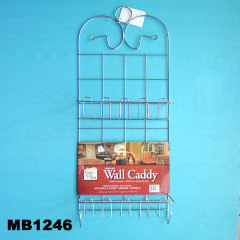 CHROME PLATE WALL CADDY style 2