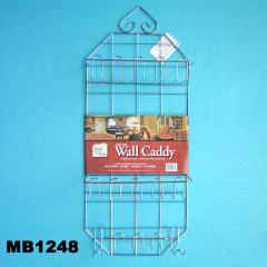 CHROME PLATE WALL CADDY style 4