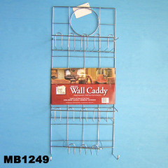 CHROME PLATE WALL CADDY