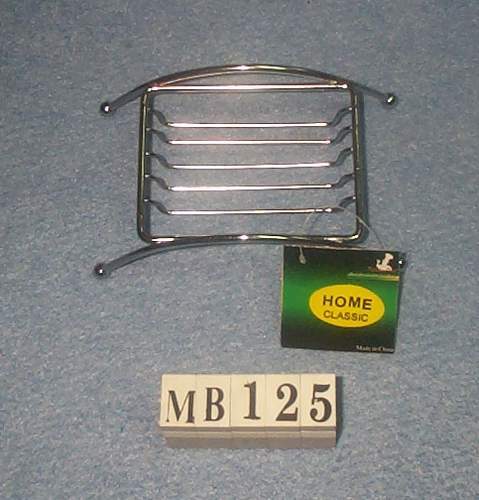 SOAP RACK CHROME PLATE