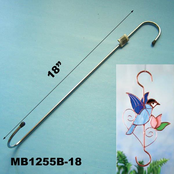 18in PLANT HANGER SS HOOK