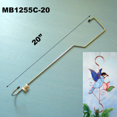 20in PLANT HANGER SS HOOK