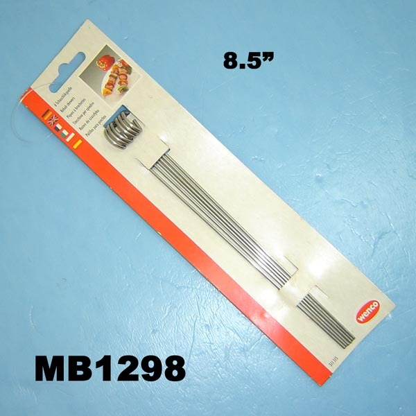 6PCS SS SKEWERS TC