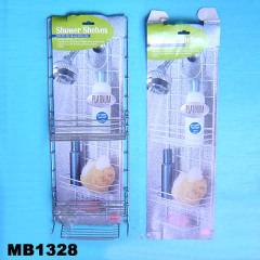 3 LEVEL SHOWER SHELVES DOUBLE COATING