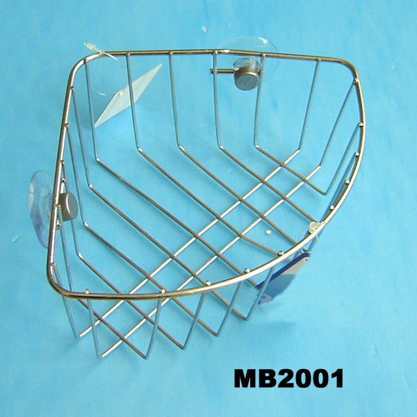CHROME CONNER CADDY with SUCTION
