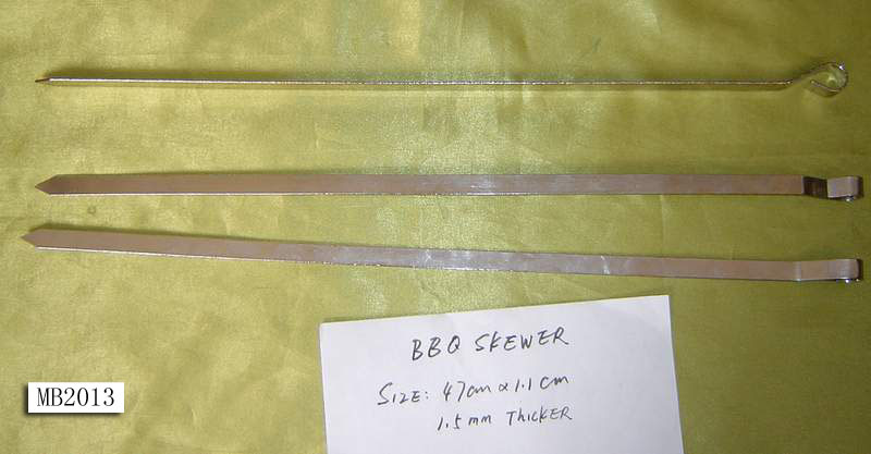 SS BBQ SKEWER style 2