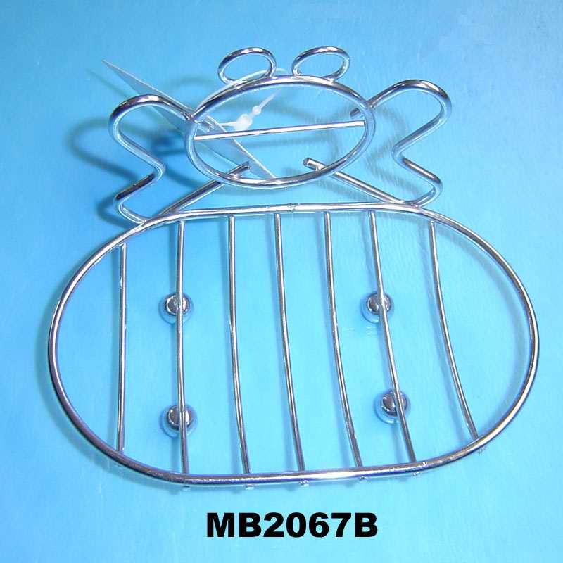 CHROME SOAP RACK