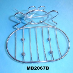 CHROME SOAP RACK