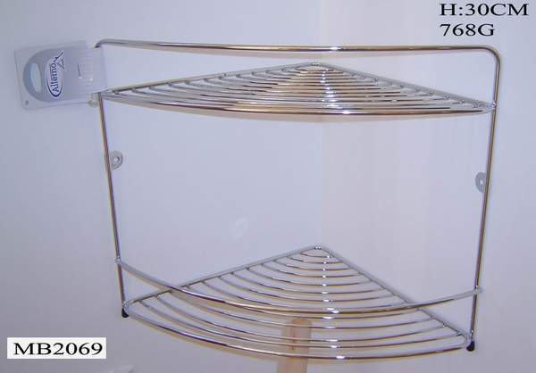 2 SHELF CORNER BATHROOM style 5