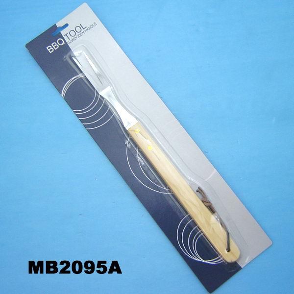 BBQ FORK WOODEN Handle style 3