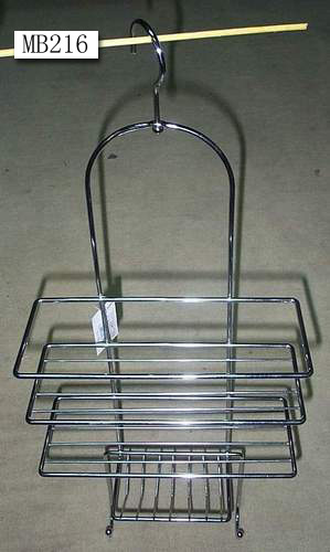 SHOWER CADDY IN CROME