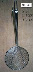 8in IN CHROME STRAINER WHandle