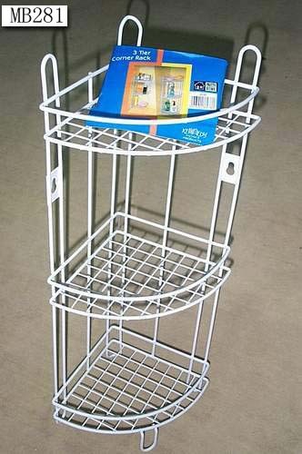 3 SHELF CORNER BATHROOM style 8
