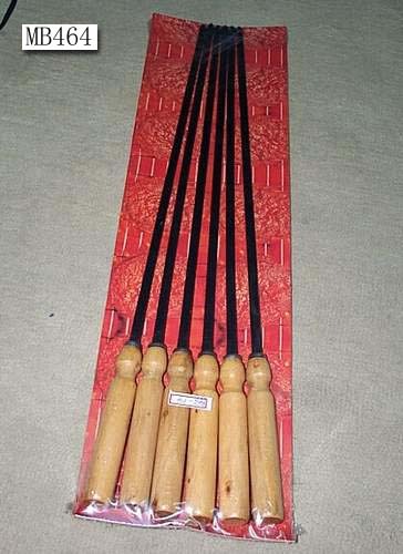 6PCS NON STICK BBQ Skewers