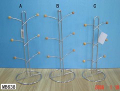 CHROME PLATE MUG HOLDER style 5