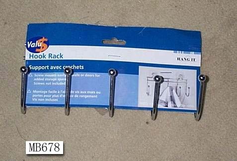 5HOOKS HANGER with CUPULE