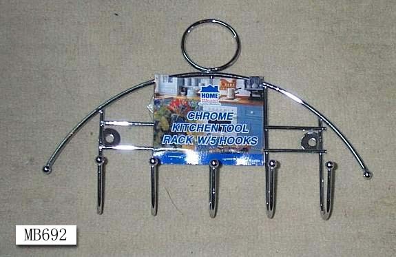 5HOOKS CHROME HANGER style 2