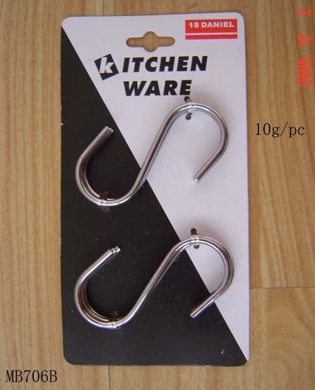 6PCS S HOOKS TC