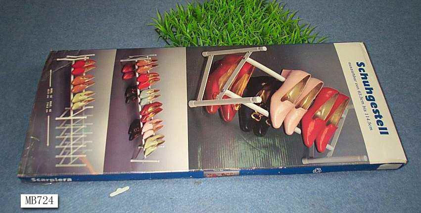 CHROME SHOES RACK W CB