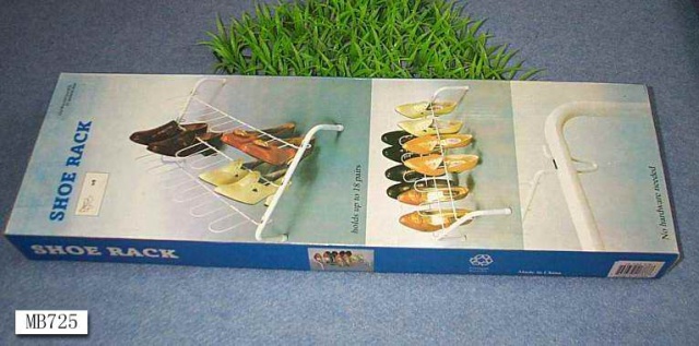 COATED SHOES RACK WCB 9 PAIRS