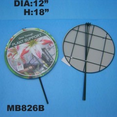 PLANT SUPORT RACK GREEN CLR DIAin 12in and 18in H