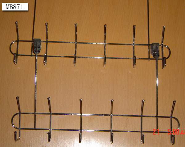 6HOOKS CHROME DOOR HANGER
