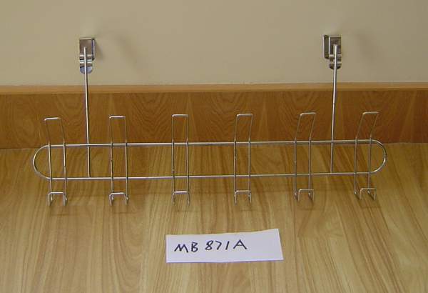 12HOOKS CHROME DOOR HANGER 312G